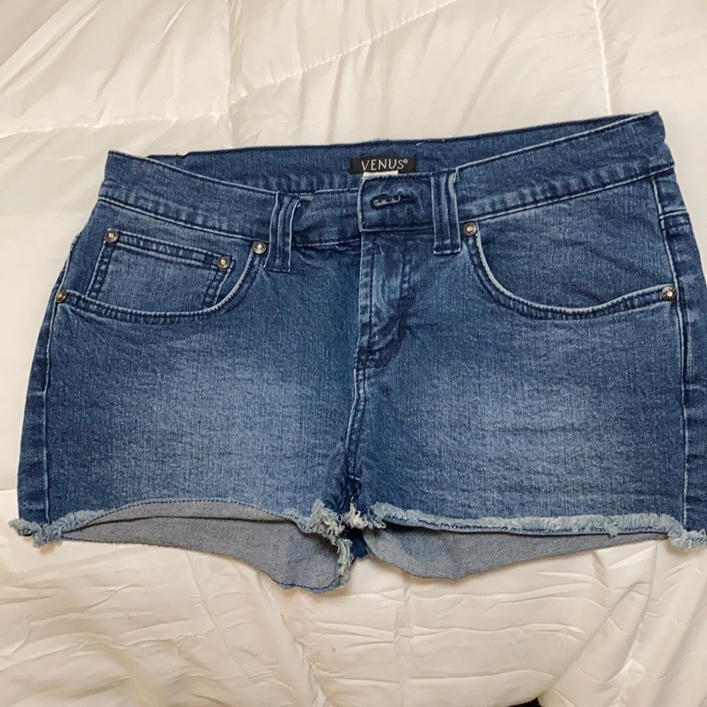 Jean shorts. Never been worn. From VENUS.